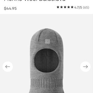 Kids Balaclava Winter Hat 3-4yr